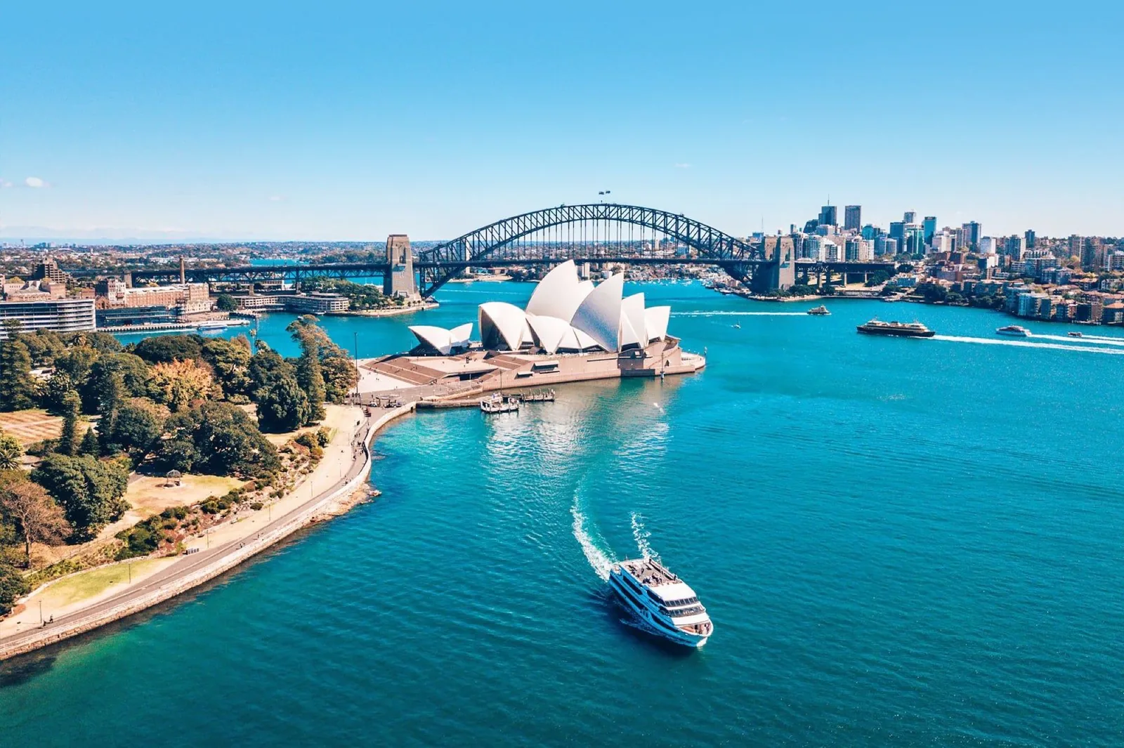 Aerial view of Sydney, NSW