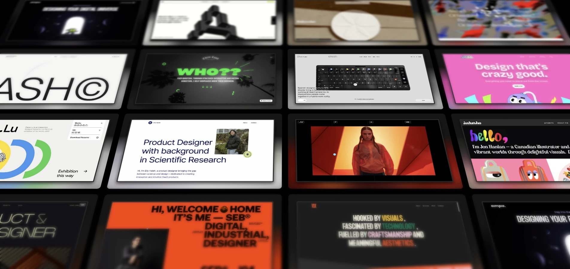 NEXTUP web design work